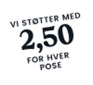 friele vi stotter med 2 50 for hver pose